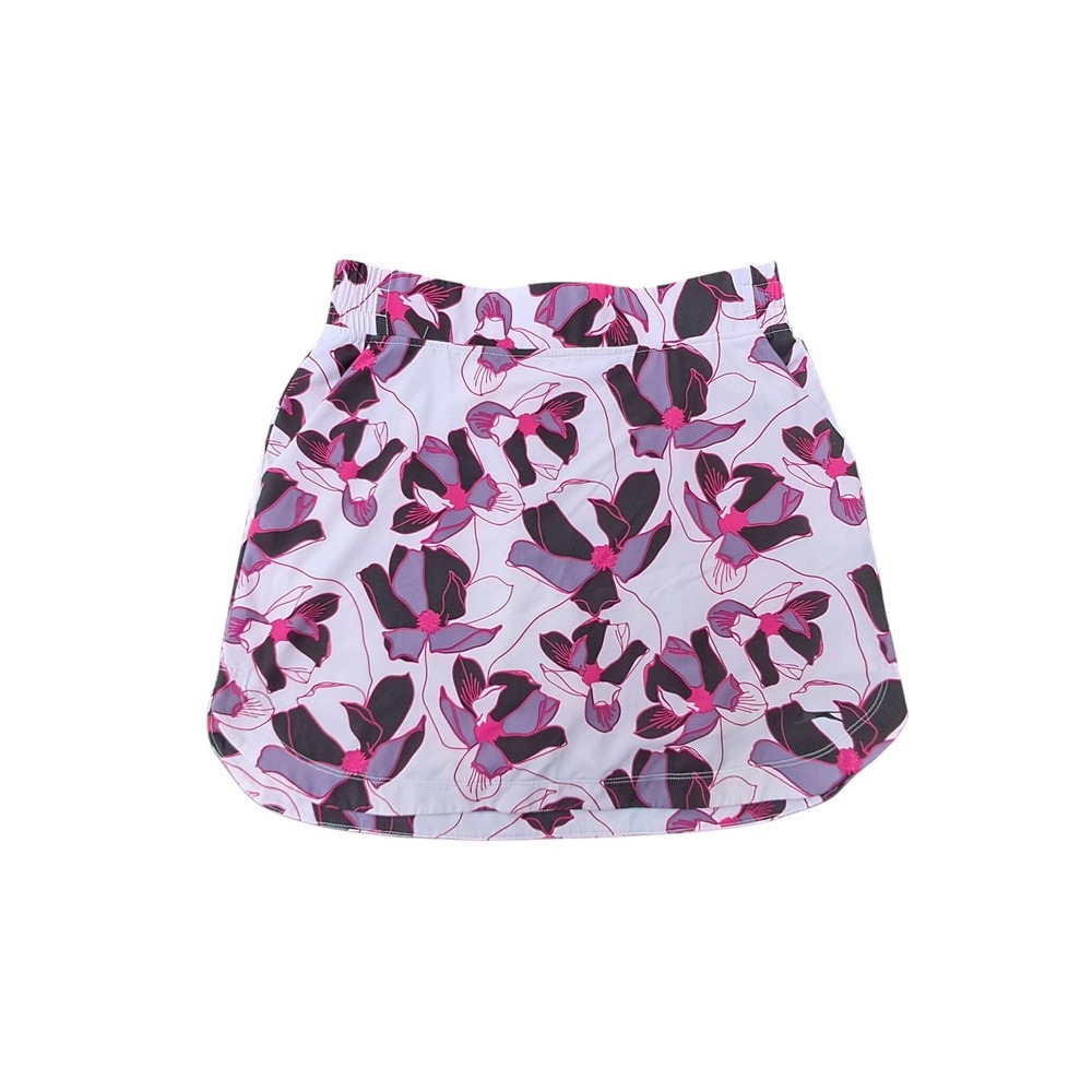 Slazenger Womens Golf Skort Floral Pink Purple White‎ Size S Athletic Skirt Mini